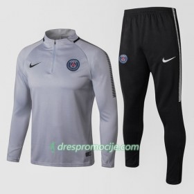 Paris Saint Germain Komplet Sweatshirts 2017-18 Siva